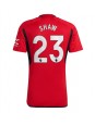 Moški Nogometna dresi replika Manchester United Luke Shaw #23 Domači 2023-24 Kratek rokav